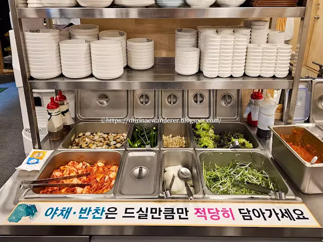 울릉도-도동-고깃집-정수네-밑반찬