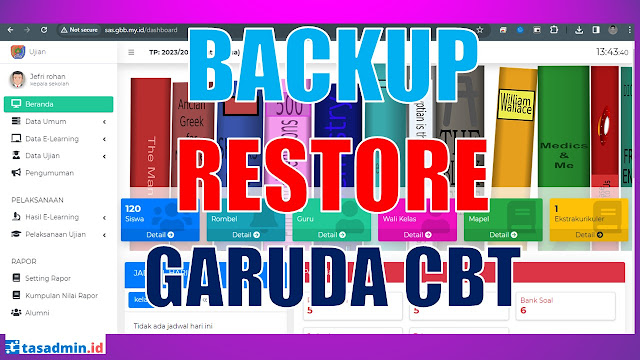 Backup Restore Garuda CBT