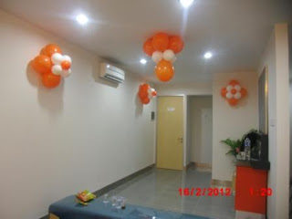 dekorasi balon gate BANK BNI 2