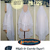 Jilbab Ceruti 2 Layer Polos