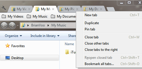 Multi Tab Pada Windows Explorer layaknya Google Chrome