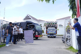 Bupati Lepas 60 Peserta One Day Adventure HUT ke-77 Korps Brimob Menuju Kabupaten Luwu 