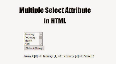 Multiple Select Attribute