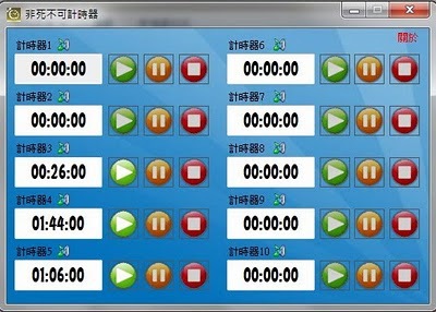 非死不可計時器