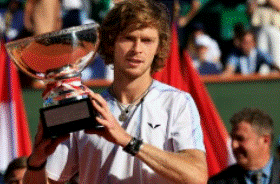 le vainqueur du Masters 1000 à Monte-Carlo, Andrey Rublev