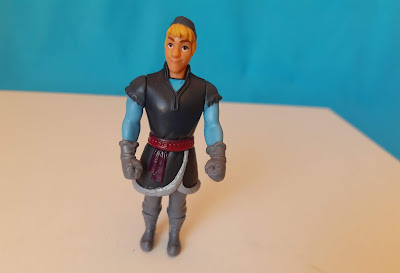 Mini Boneco articulado em 5 pontos de  Kristoff do desenho  Frozen - Disney - 10 cm de altura  R$ 17,00