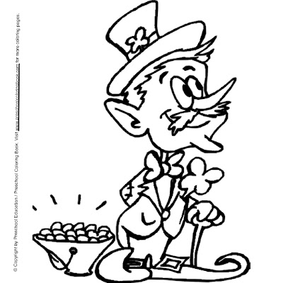 Leprechaun Coloring Pages,st patricks day,leprechaun