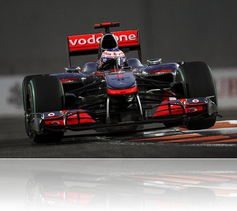 Jenson Button (GBR) McLaren MP4-25. Formula One World Championship, Rd 19, Abu Dhabi Grand Prix, Race, Yas Marina Circuit, Abu Dhabi, UAE, Sunday, 14 November 2010