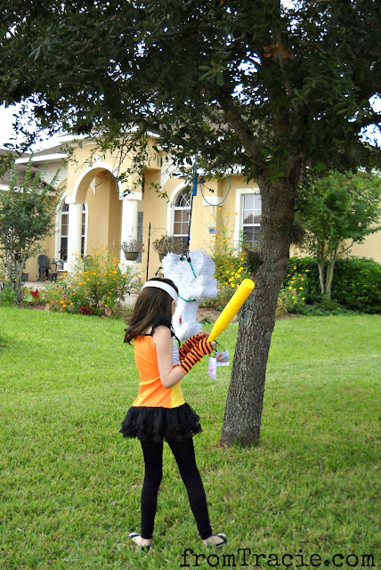 Hitting A Ghost Pinata