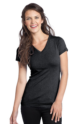 black t shirt for women