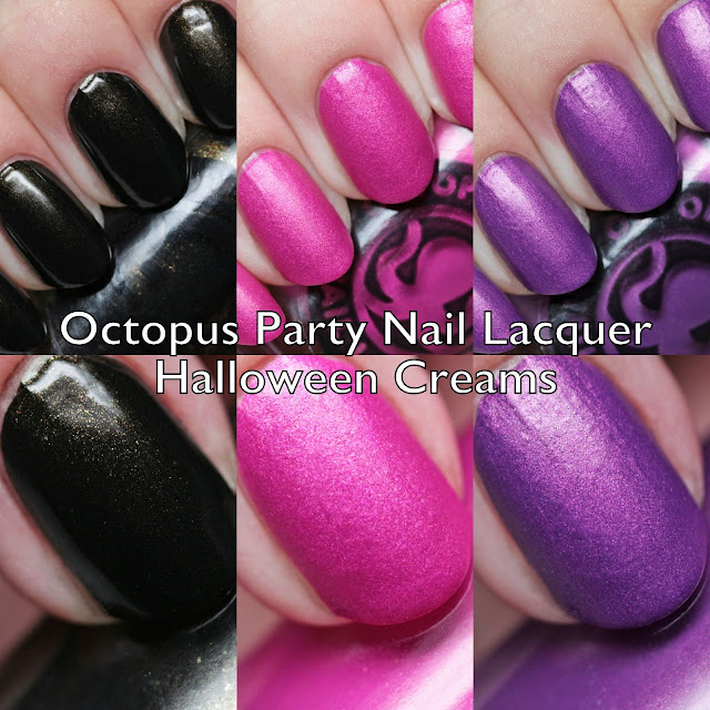 Octopus Party Nail Lacquer Halloween Creams