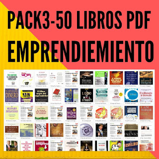 PACK 50 Libros Emprendimiento a solo $1USD