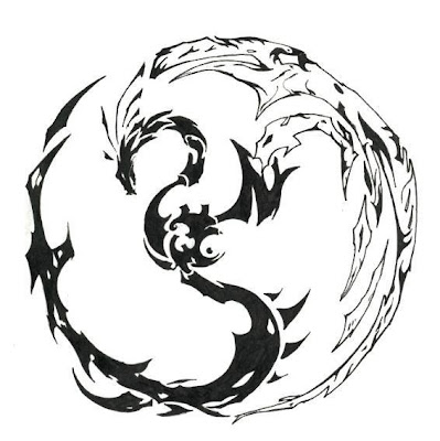 Label: Dragon Phoenix Tattoo Designs