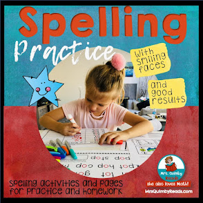 Spelling Practice, back to school