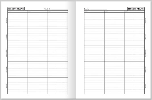 Blank Weekly Lesson Plan Template New Calendar Template Site