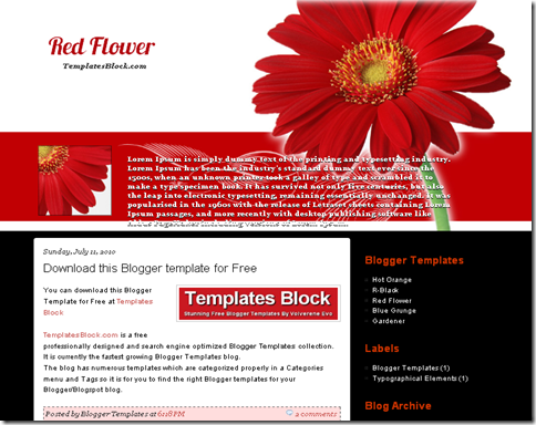 Red Flower