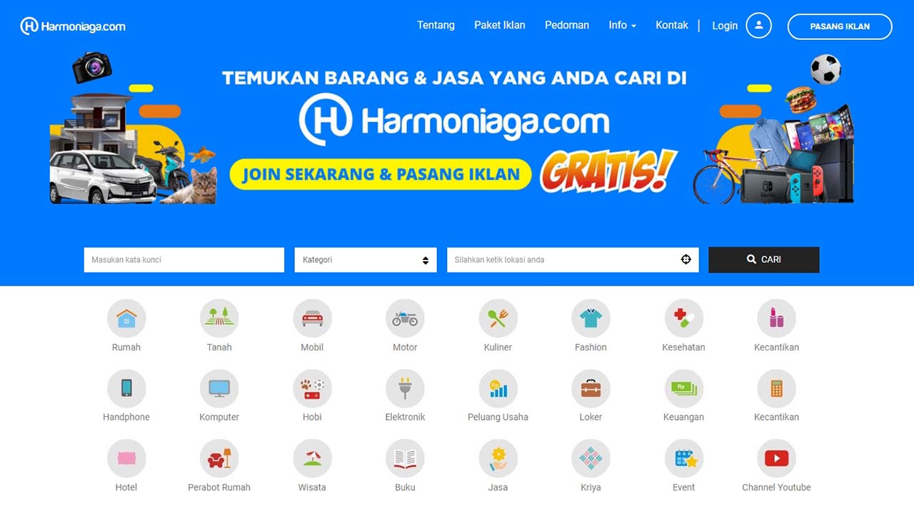 Segera Promosikan Barang dan Jasa Anda Secara Online di Harmoniaga.com