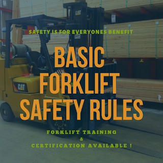 Basic Forklift Safety Rules
