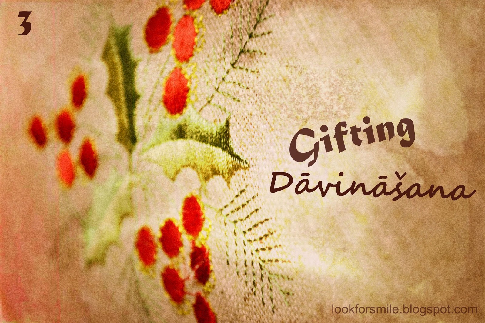 gifting / davinasana