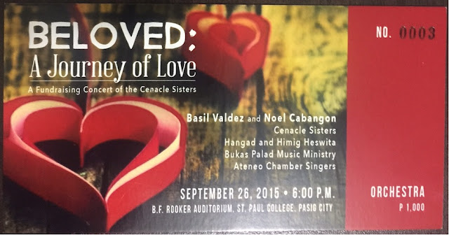 Beloved: A Journey of Love Concert Ticket