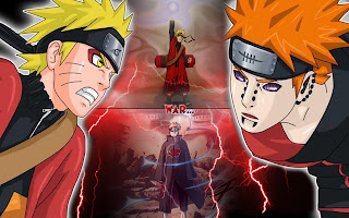 Gambar Naruto VS Pain