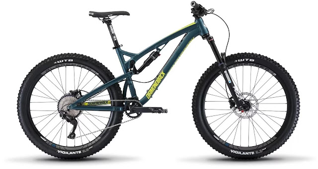 Diamondback Release 1 Mountain Full Suspension Bike Blue