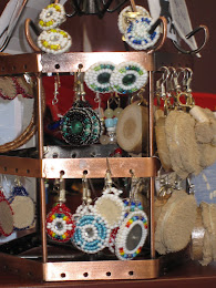 Assorted Beaded Earrings-studs, shanks and clip-ons