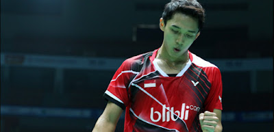  Jonatan Susul Kemenangan Tommy Ke Babak Kedua Badminton Asia Championships 2016