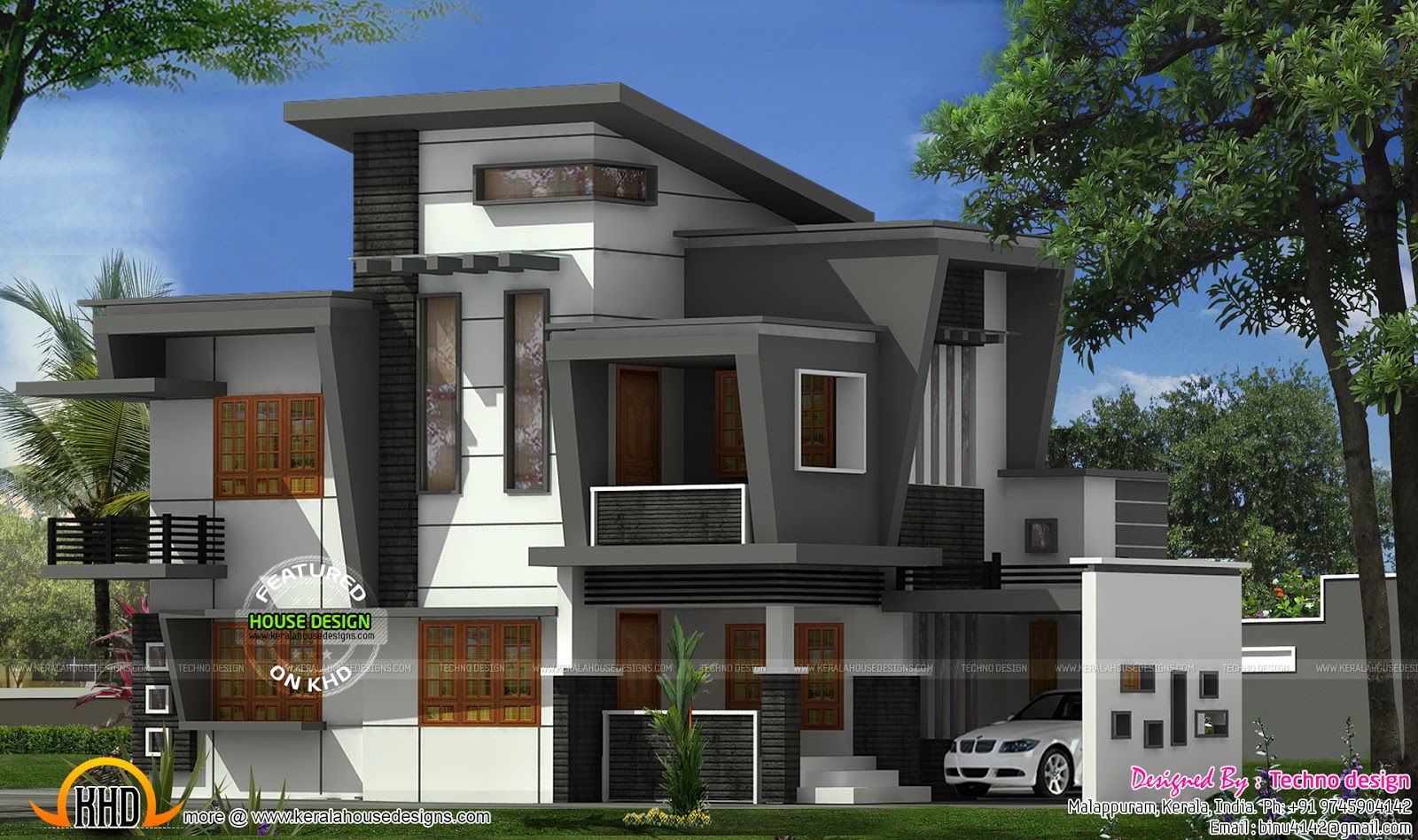 June 2019 Kerala home  design and floor plans 