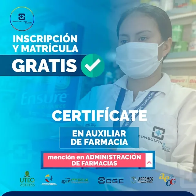 Cursos de Auxiliar de Farmacia en Quito