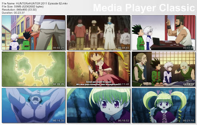 Download Film / Anime Hunter x Hunter 2011 Episode 62 "Kenyataan dan Kartu Kasar" Bahasa Indonesia