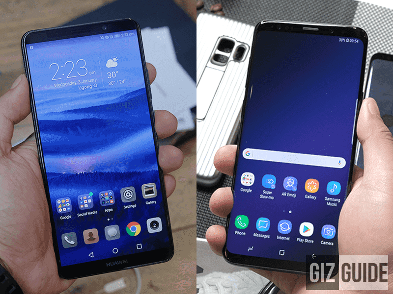 S9 vs huawei mate 10 pro