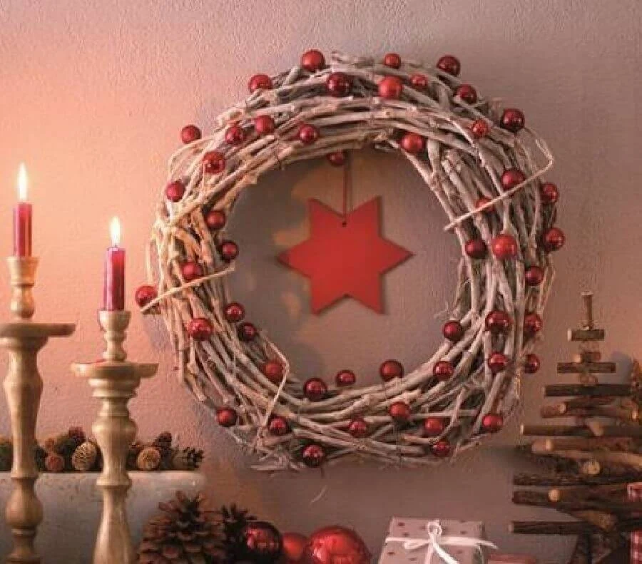 Aprenda a como fazer Guirlandas de Natal: 15 Projetos DIY para decoração