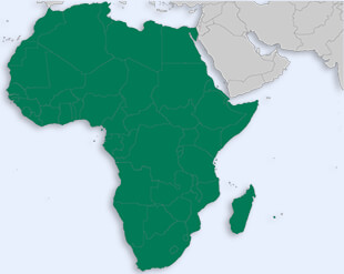 African Union location map