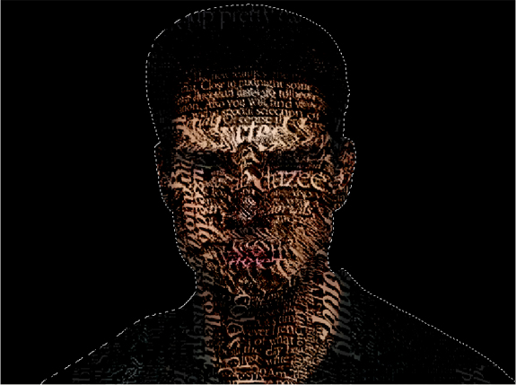 Typographic Portrait