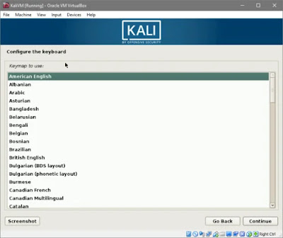 Cara Instal Kali Linux di Virtual Box