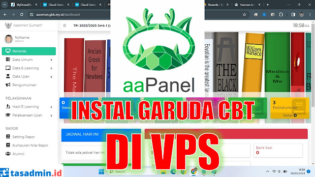 Cara Instal Garuda CBT di aaPanel vps