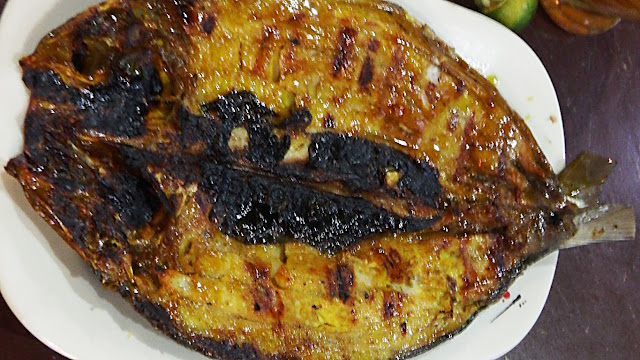 grilled boneless bangus at Nato & Helen Native & Seafoods Restaurant