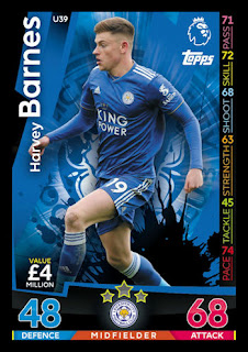 Topps Match Attax Extra 2018-2019 Leicester City Set