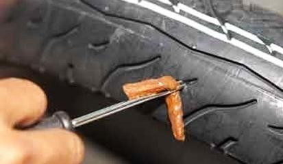 Karakteristik lem  tubeless tambal dengan tubeless makanya cara ban  ban ban type, berbeda  dengan tube