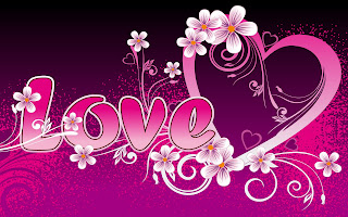 beautiful pink love art