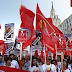 Rusos protestan contra aumento de la edad de jubilación 