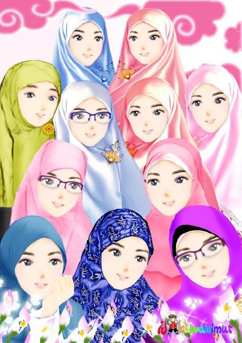 Gambar Wanita  Muslim Gambar Terbaru  Terbingkai