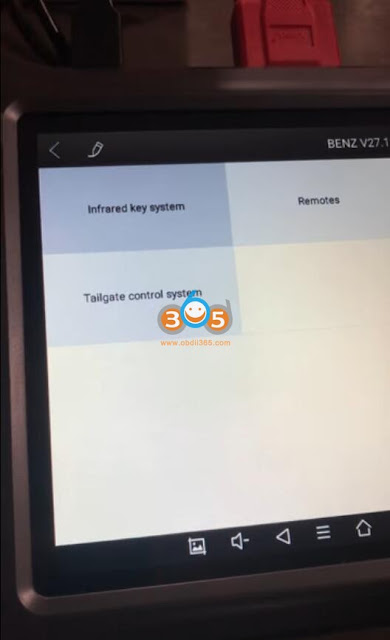 Xtool X100 PAD3 Program Benz W211 All Keys Lost 6