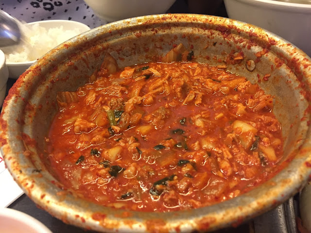 Saemaul restaurant kimchi stew