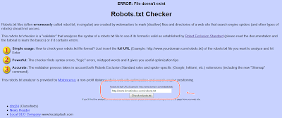 Cara Mengatur Robot.txt di Blog agar Valid