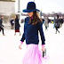 Street Style Inspirations: Pink Midi Skirts Streetwear Outfit Ideas