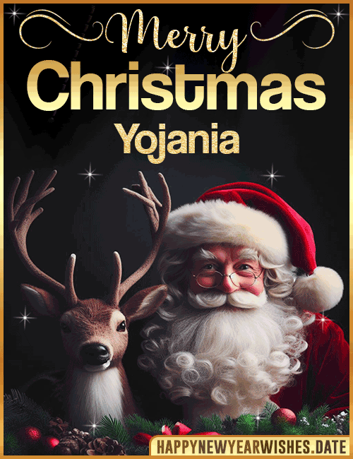 Merry Christmas gif Yojania
