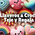 6 Regalitos que se tejen rápido: Llaveritos a crochet 🗝️🌞