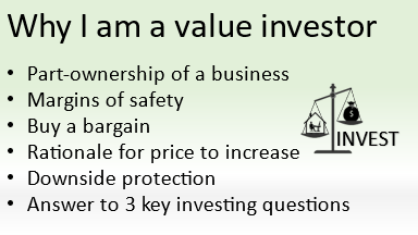 Why I am a value investor